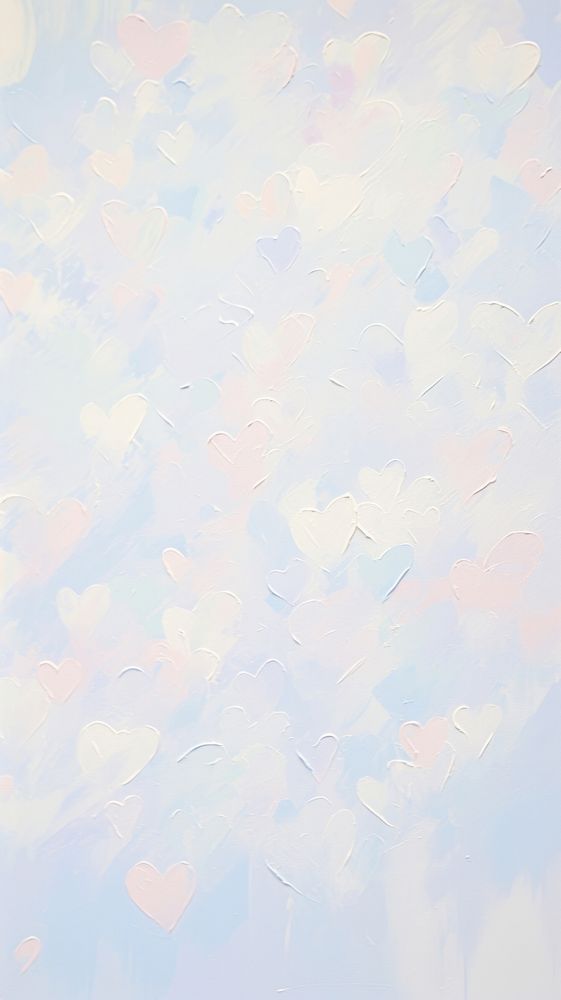 Pastel hearts backgrounds abstract textured.