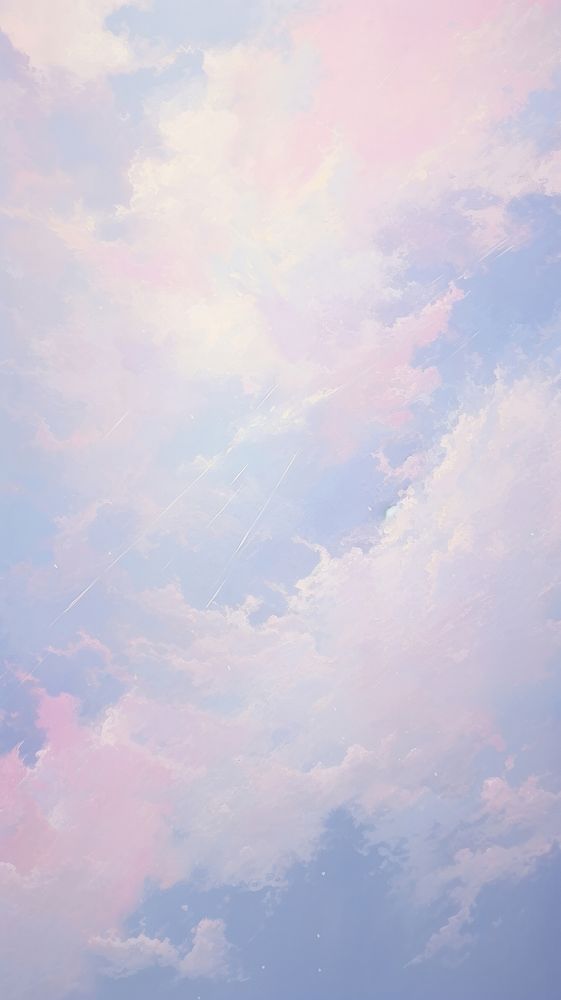 Cloud backgrounds outdoors rainbow.