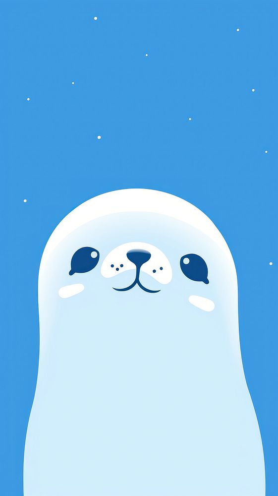 Seal selfie cute wallpaper animal cartoon nature.