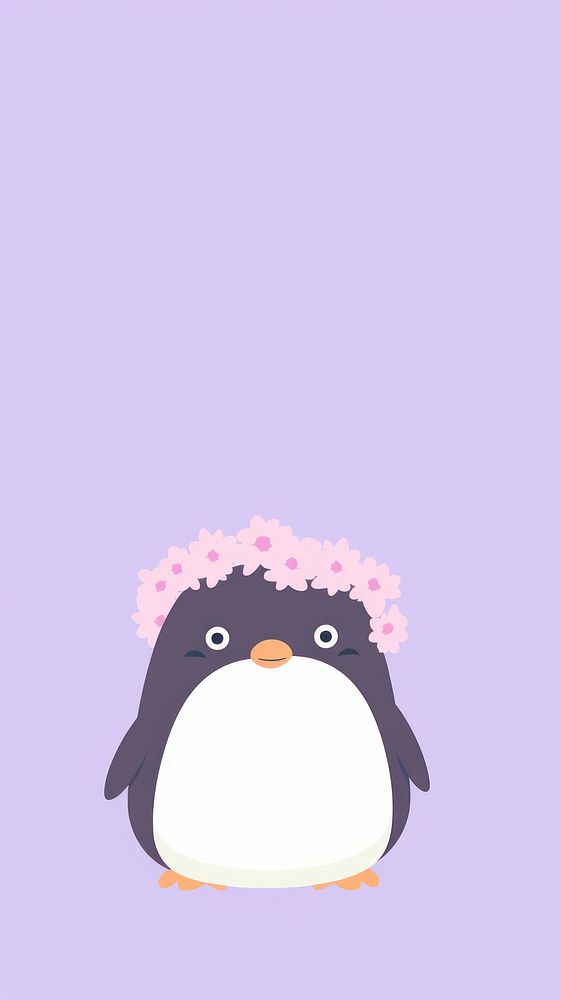 Penguin selfie cute wallpaper animal cartoon bird.