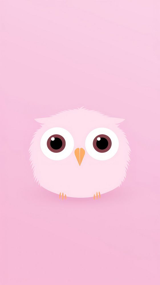 Owl selfie cute wallpaper animal cartoon bird.