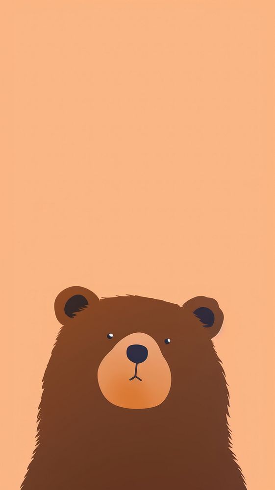 Bear selfie cute wallpaper cartoon animal mammal.