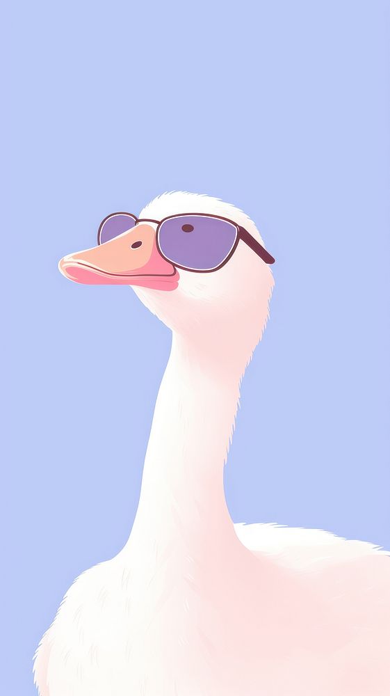 Goose selfie cute wallpaper glasses animal sunglasses.