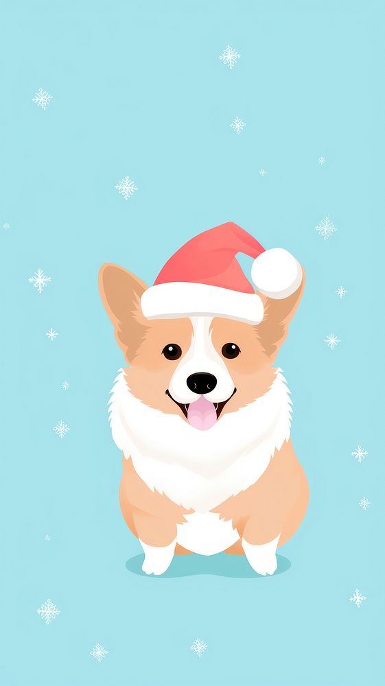 Corgi selfie cute wallpaper animal cartoon mammal.