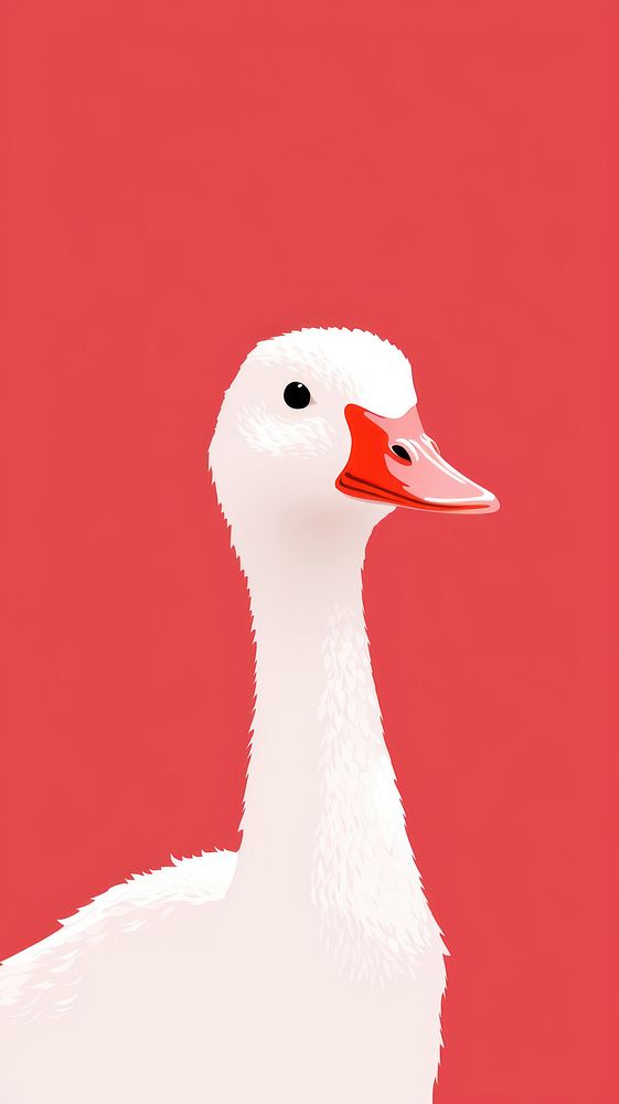 Goose selfie cute wallpaper animal | Free Photo Illustration - rawpixel