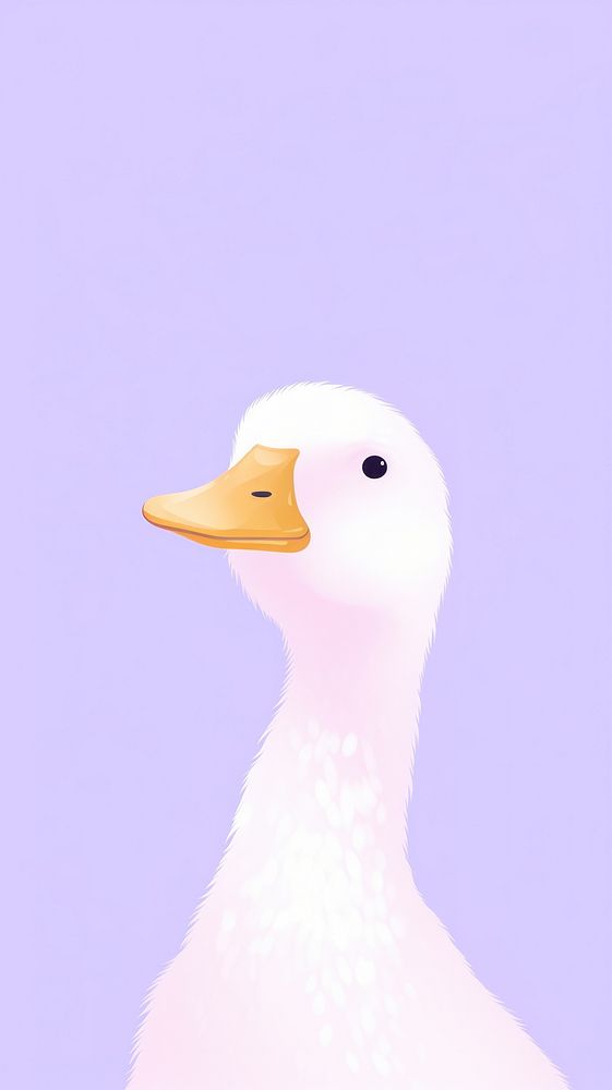 Duck selfie cute wallpaper animal cartoon bird.