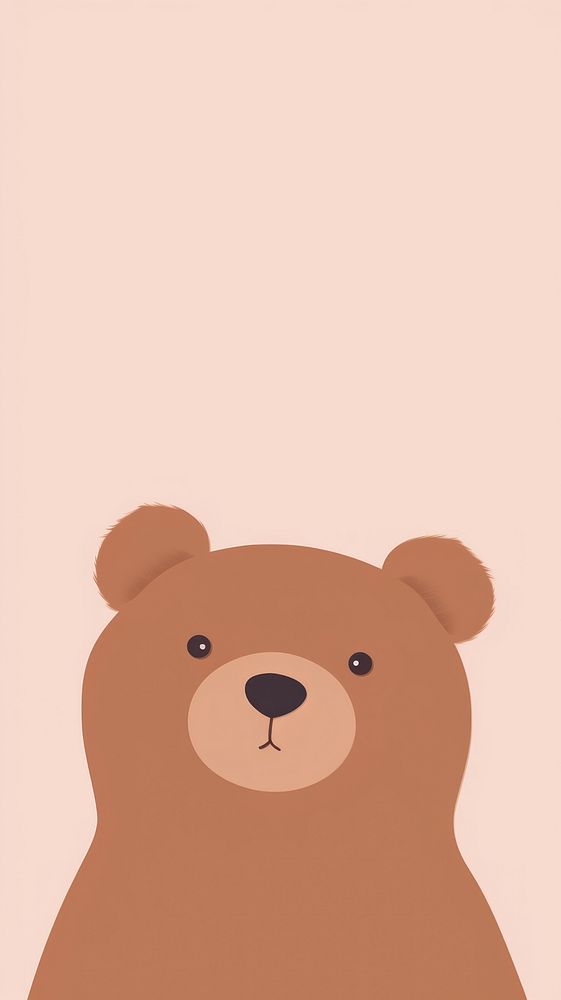 Bear selfie cute wallpaper cartoon mammal animal.