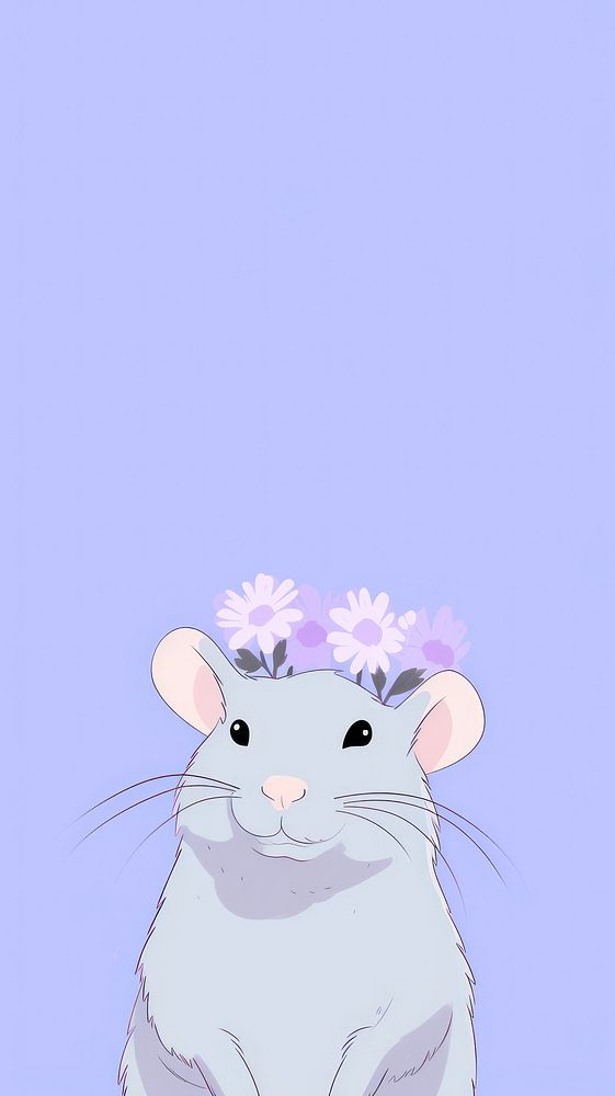 Rat selfie cute wallpaper cartoon animal rodent.