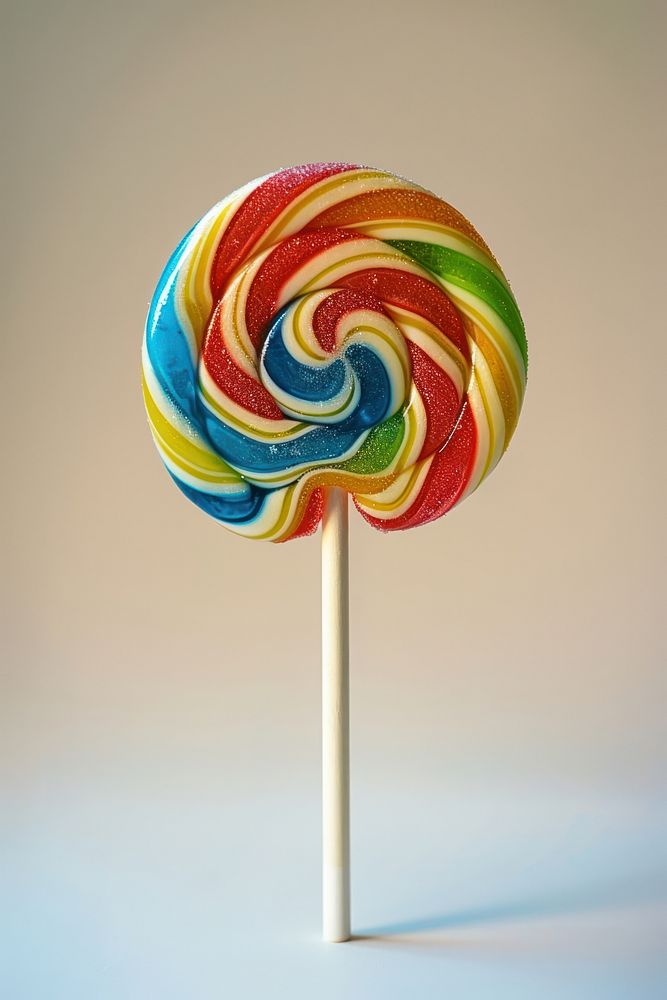 Candy lollipop confectionery food freshness.