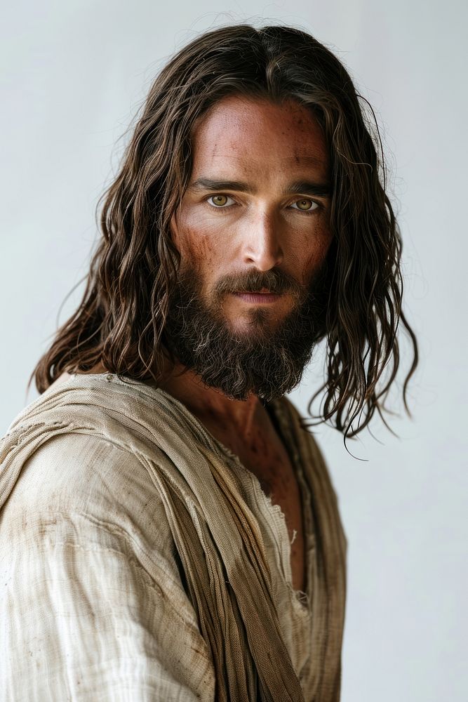 Jesus christ portrait beard adult.