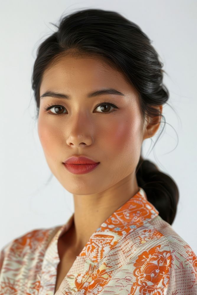 Thai woman portrait adult photo.