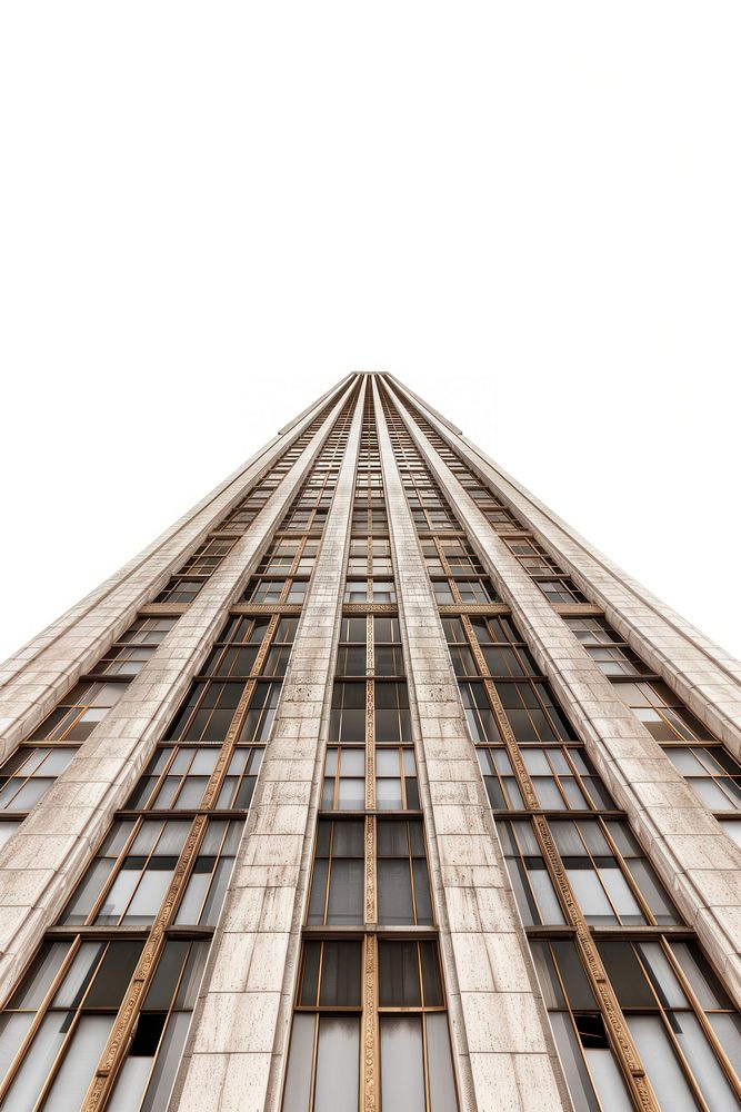 Tall brutalist skyscraper architecture building city.