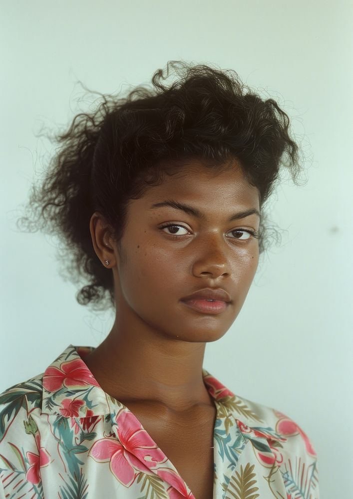 Fiji young woman portrait adult photo.