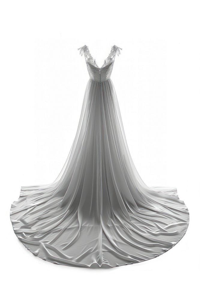 Wedding dress fashion white.