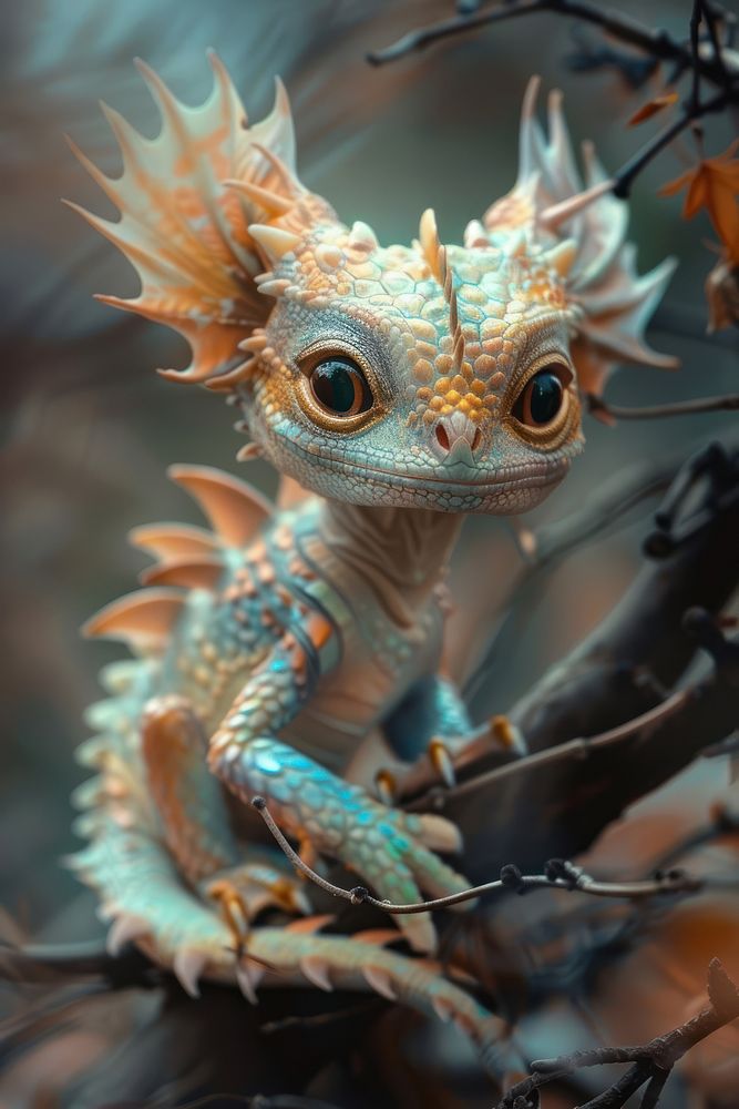 Photography of baby dragon reptile animal lizard.