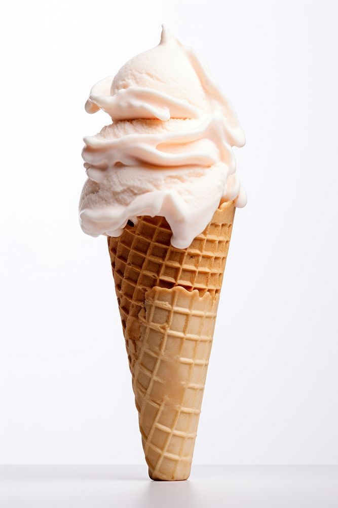 Ice cream cone dessert food ice.