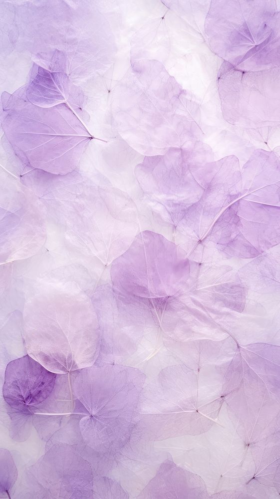 Fibers textured purple petal paper.