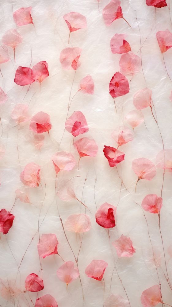 Pale pink mulberry paper petal backgrounds flower.