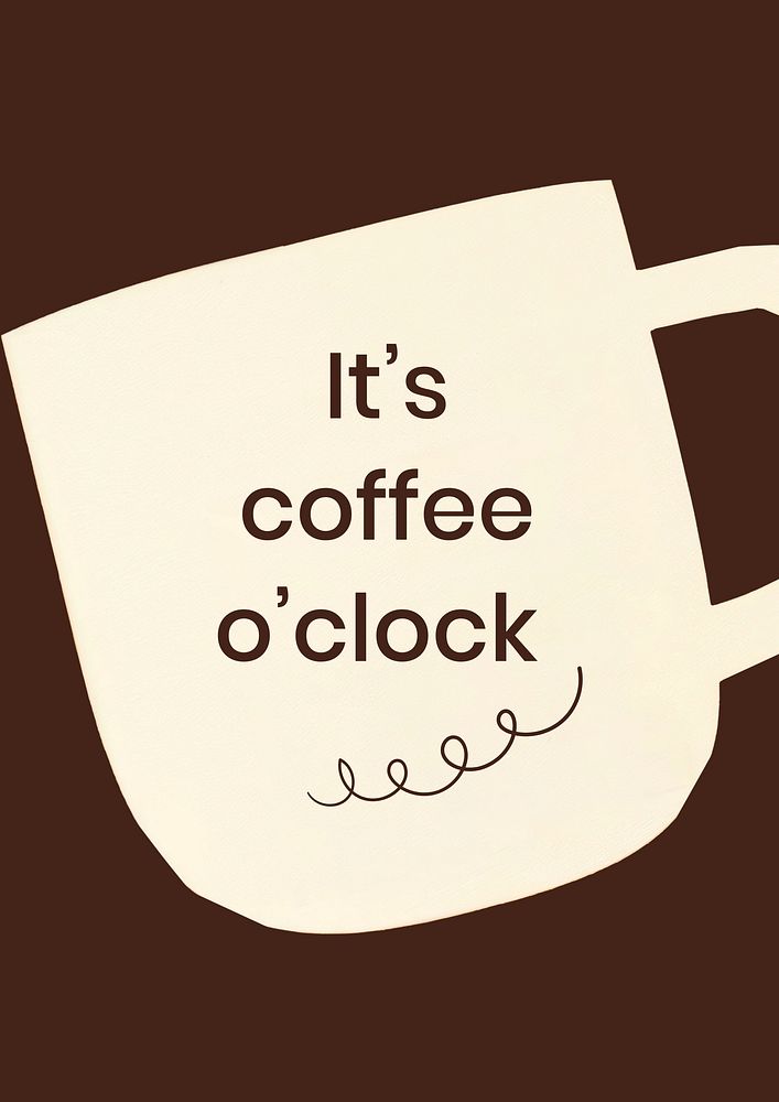 Coffee break poster 