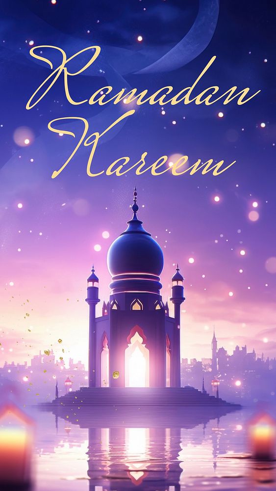 Ramadan kareem Facebook story 