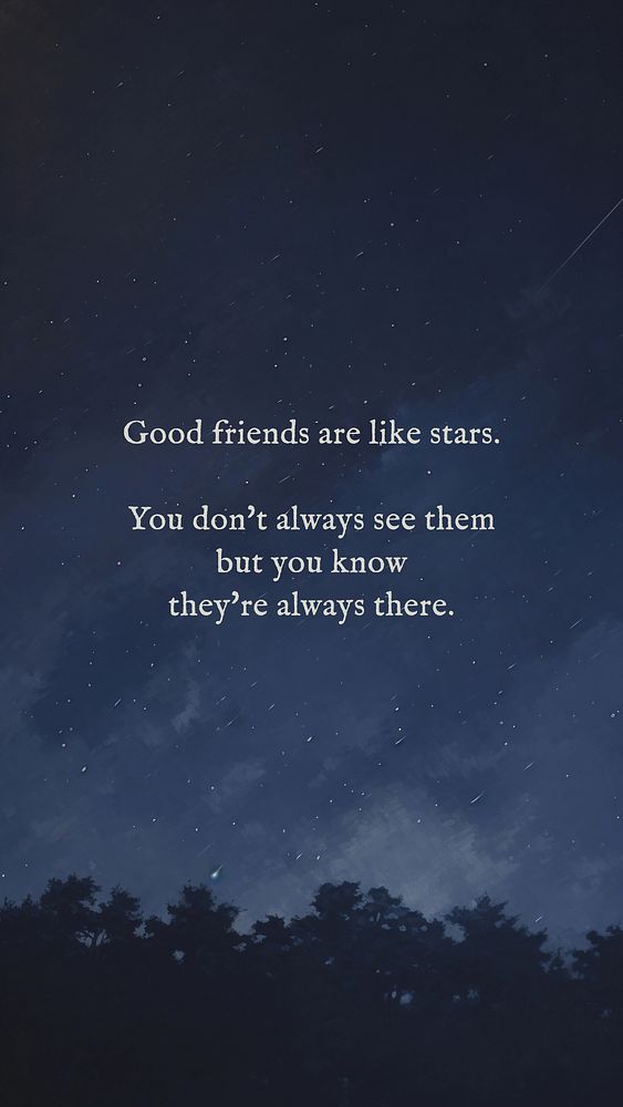 Friendship  quote Instagram story template