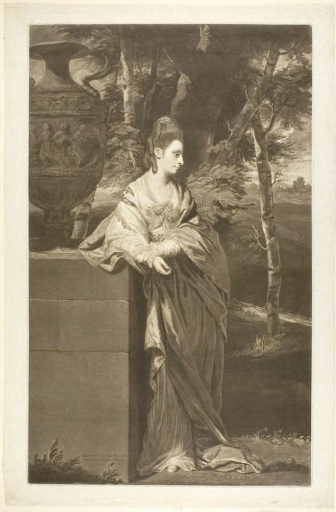 Portrait of Honorable Mrs. Parker by Thomas Watson