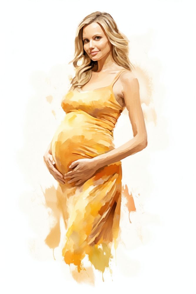 Pregnancy photography clothing portrait.