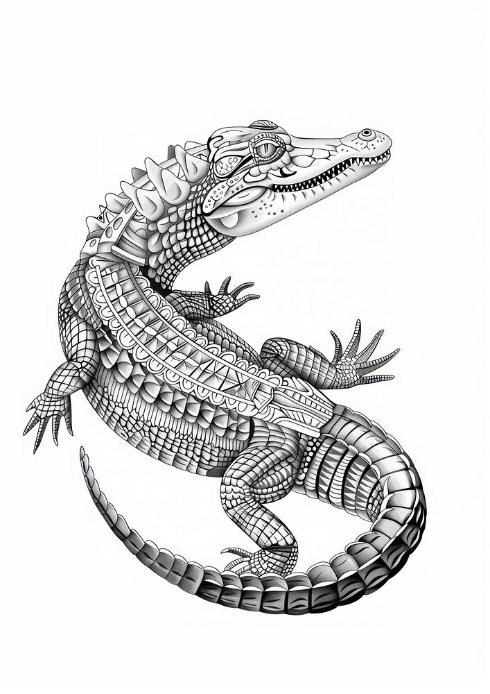 Crocodile crocodile alligator reptile.