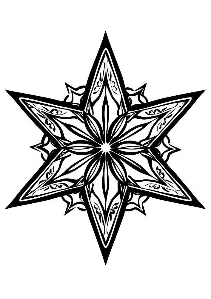 Star symbol animal shark.