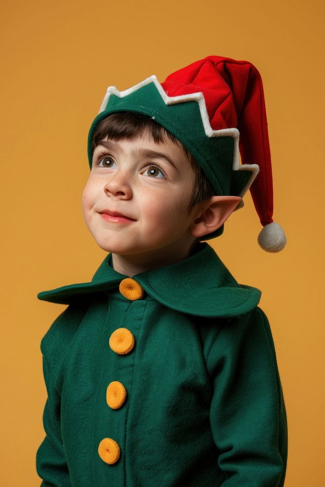 Elf outfit side portrait photo photography clothing.