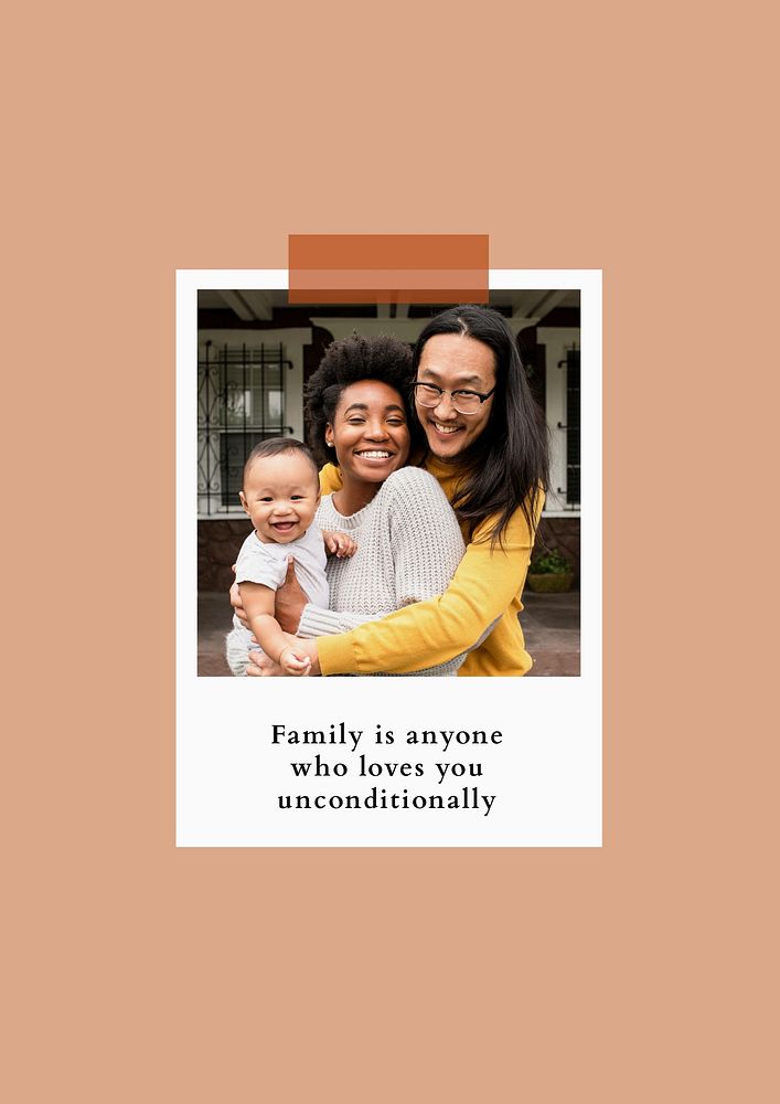 Family quote  poster  