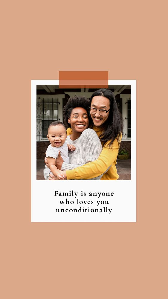 Family quote  Instagram story 