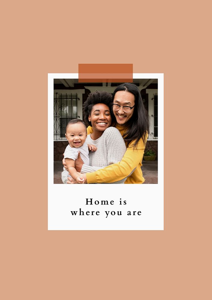 Home is where you are  poster  