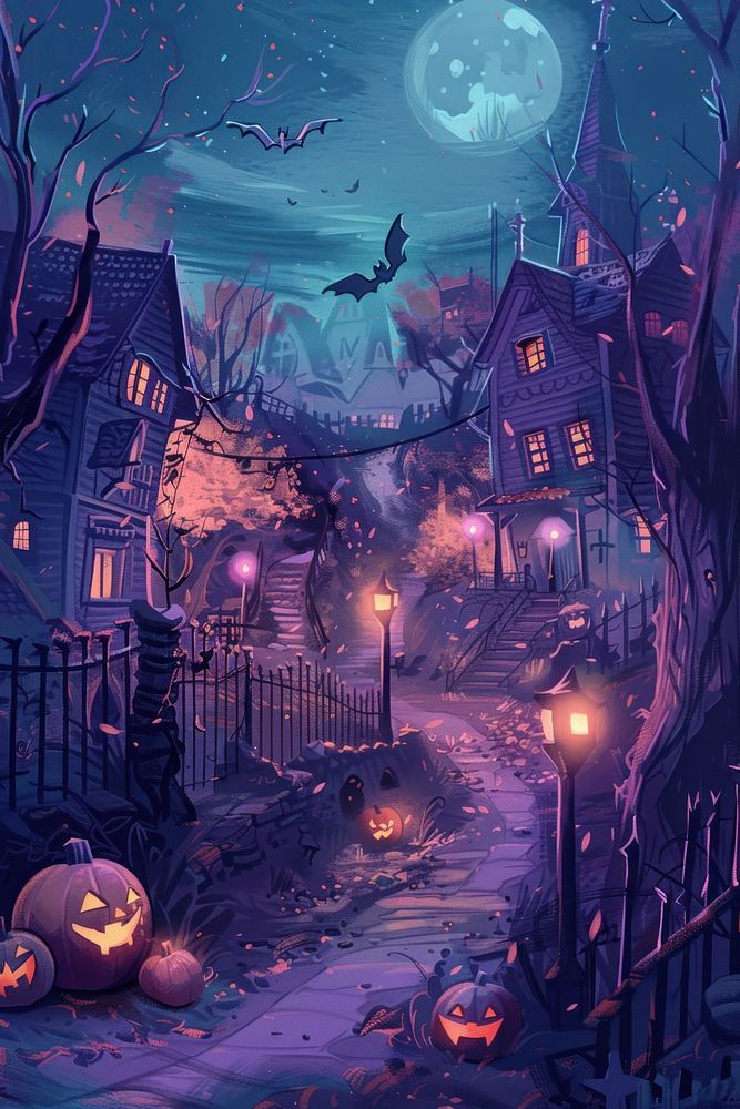 Halloween atmosphere festival.