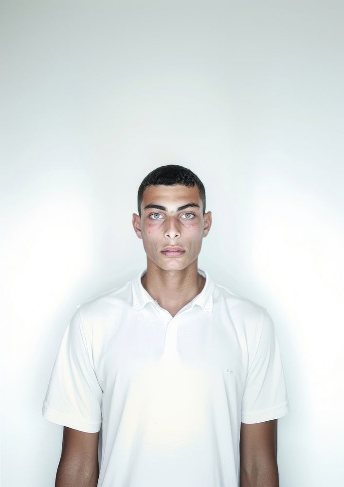 Young Palestinian men portrait photo face.