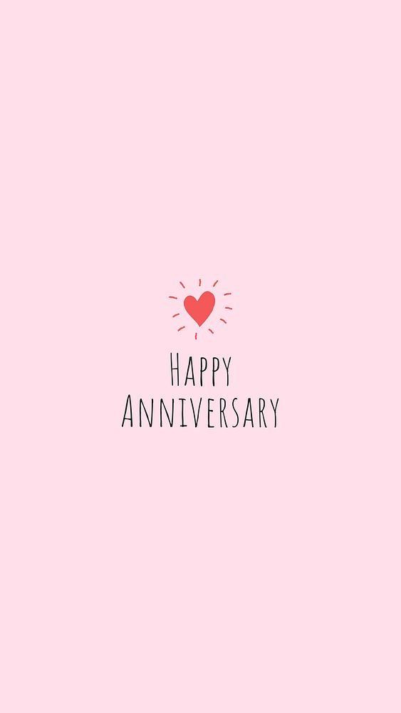 Happy anniversary quote Facebook story template