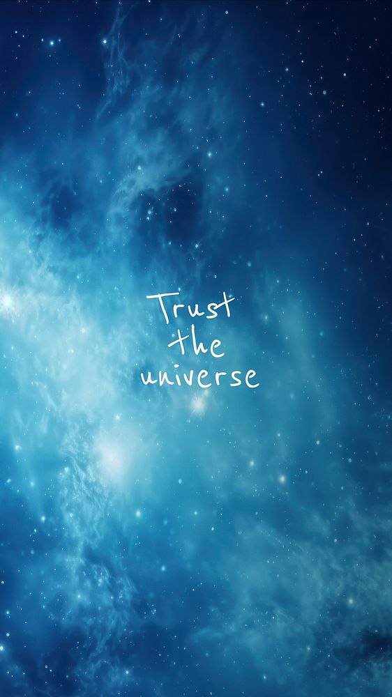 Universe  quote Facebook story template