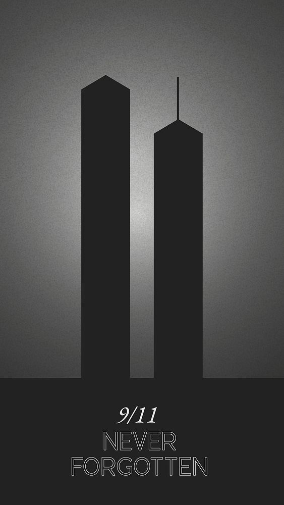 Remember 9/11 quote Facebook story template