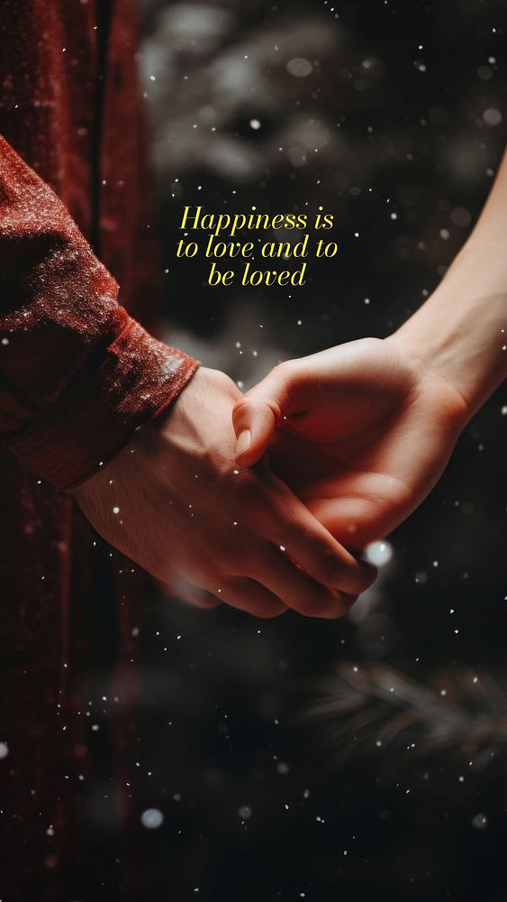 Happiness  quote Facebook story template