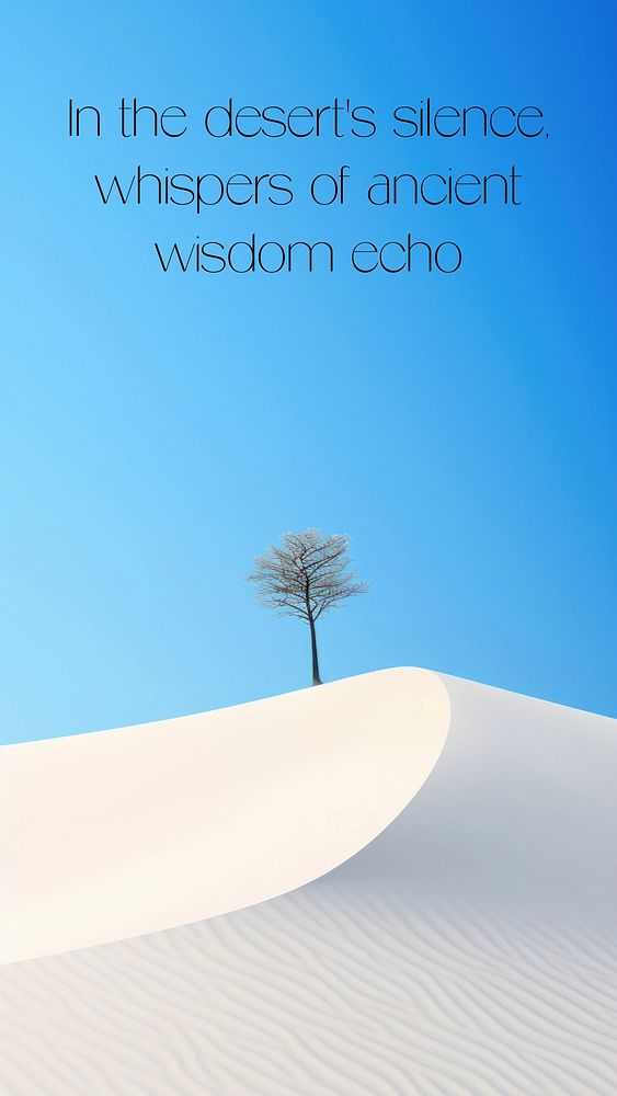 Wisdom  quote Facebook story template