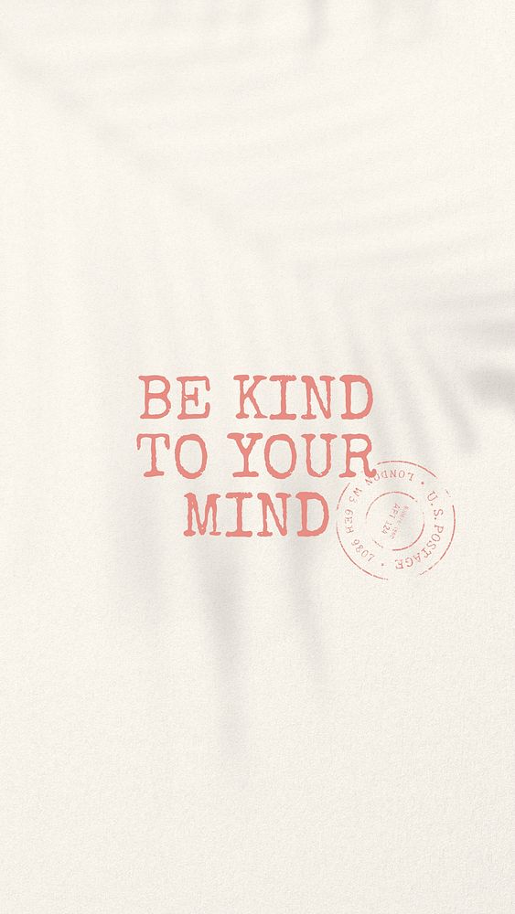 Be kind  quote Instagram story template