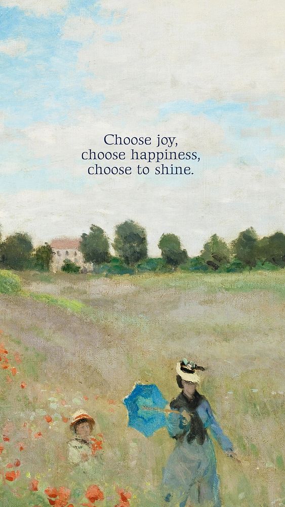 Choose joy happy shine Instagram story 