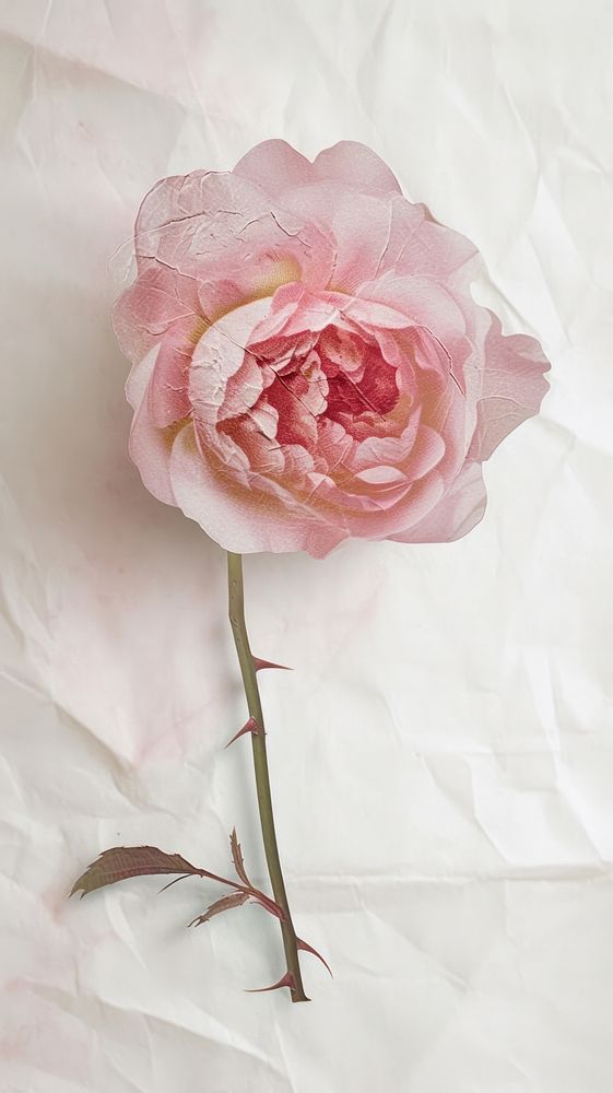 Vintage wallpaper carnation blossom flower.