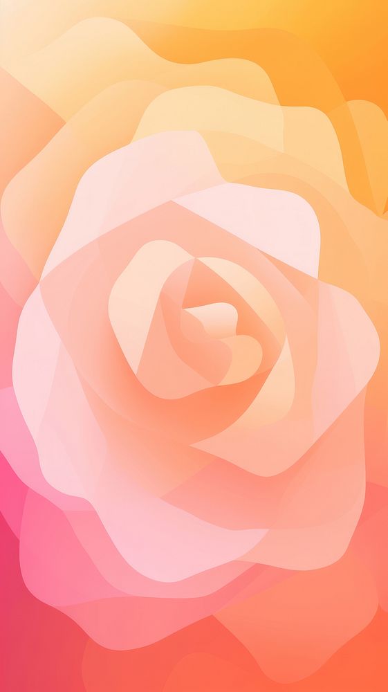 Abstract geometric rose gradient wallpaper blossom flower plant.