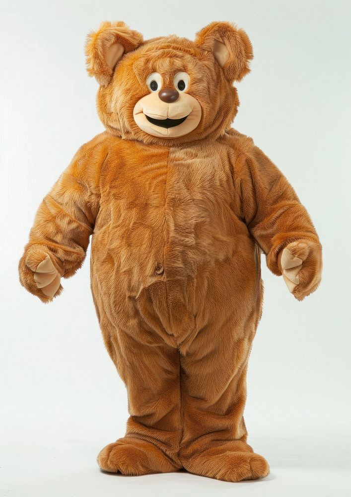 Chubby mascot costume plush toy fun.