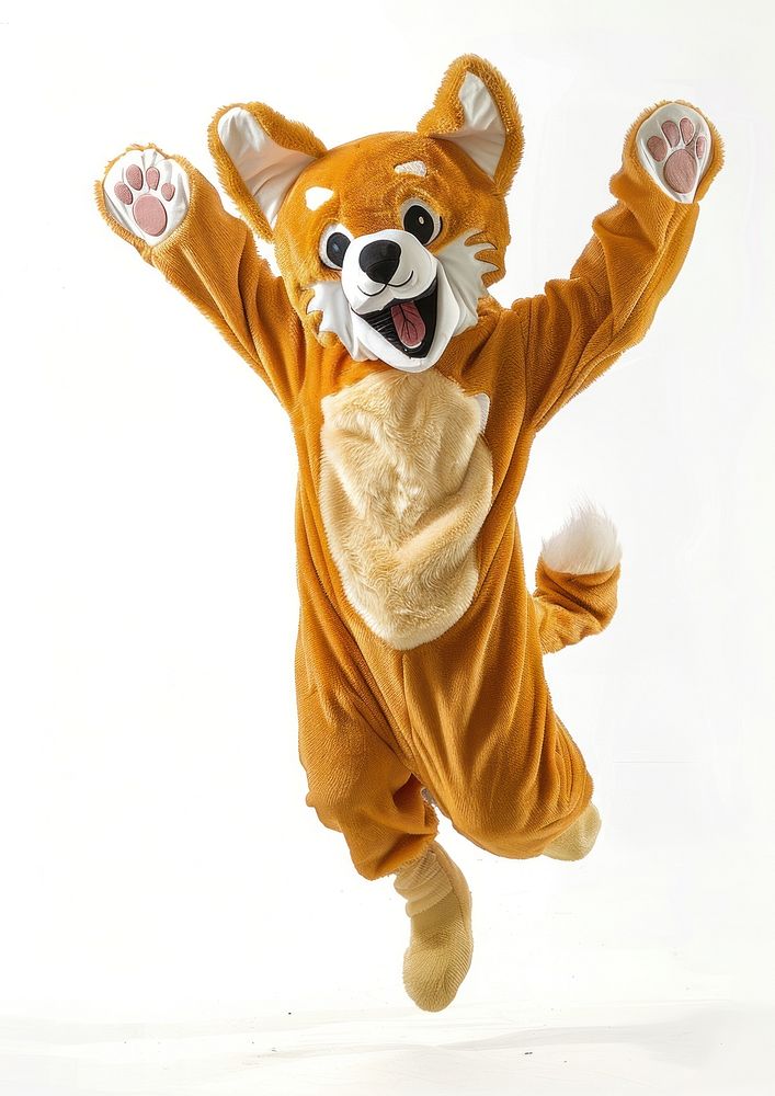 Dog mascot costume wildlife clothing apparel.