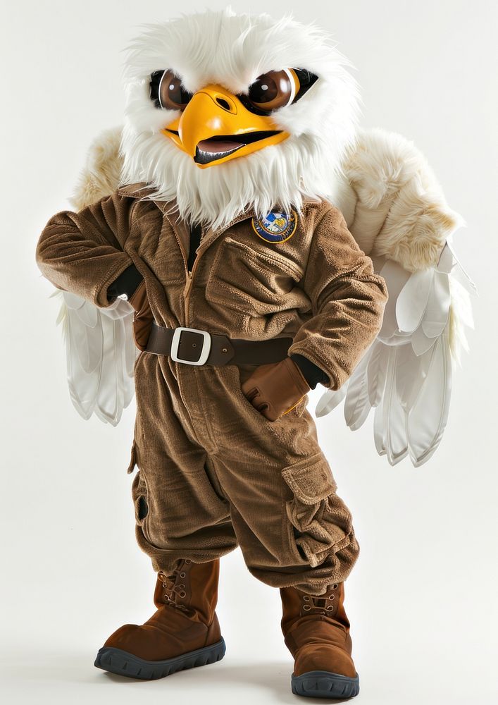 Eagle mascot costume person accessories accessory.