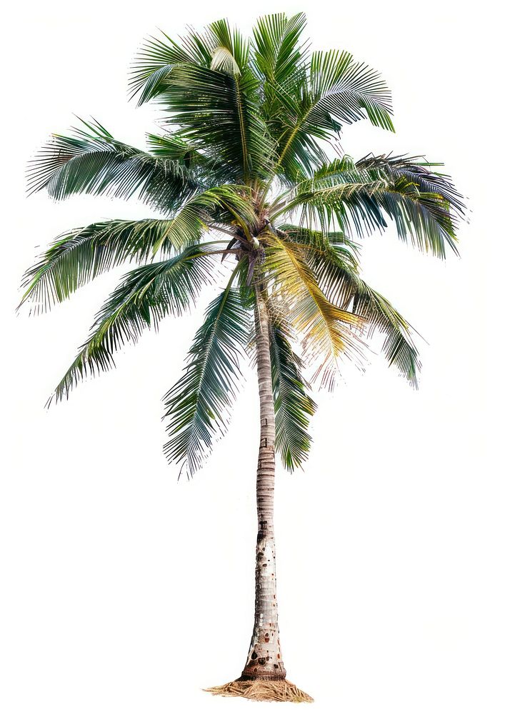 Photo of tropical tree arecaceae produce plant.