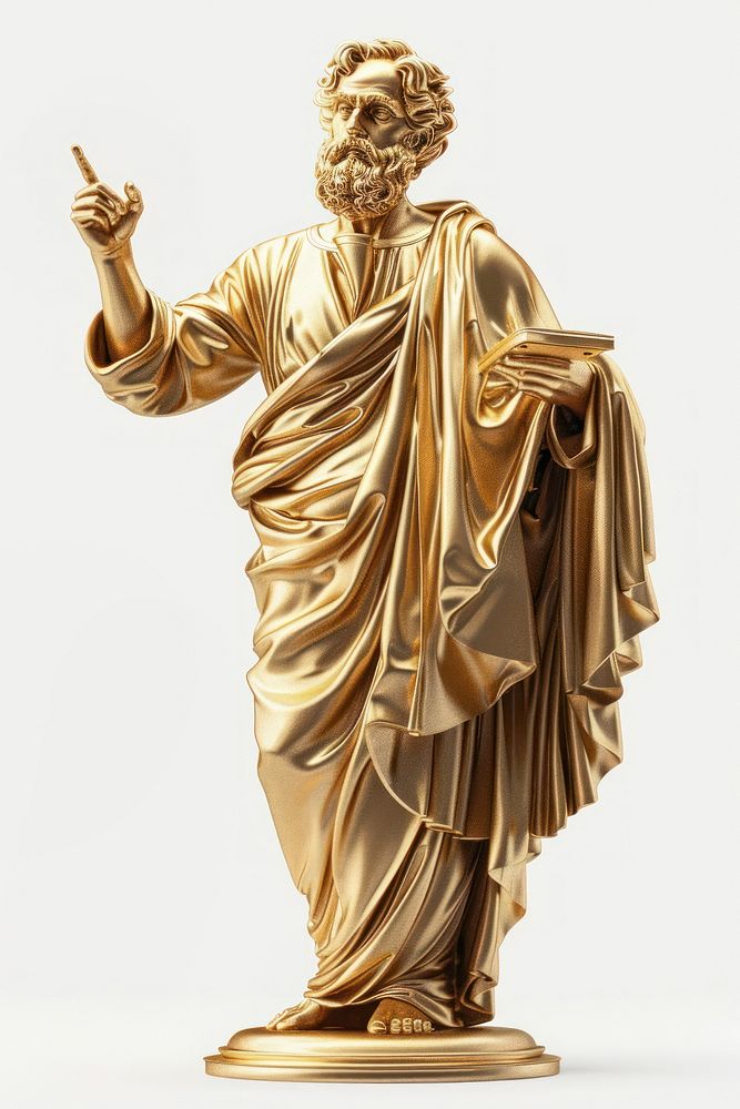 Statue of god sculpture figurine bronze.