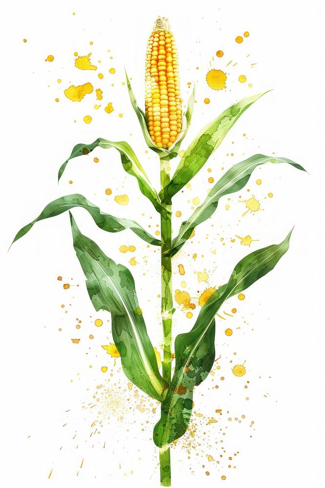 Flower Collage corn plant food agriculture.